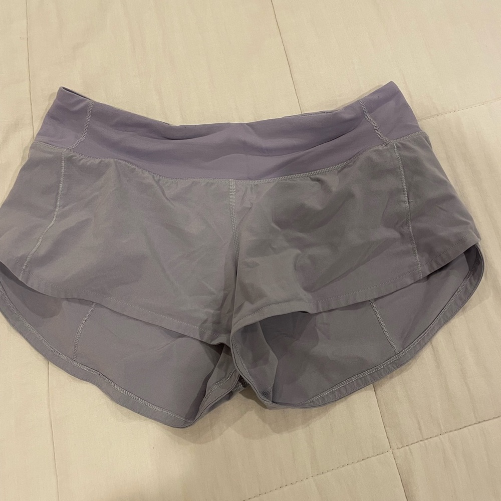 Light purple Speed Up shorts